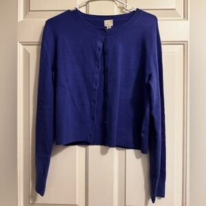 A New Day Indigo Blue Cardigan Sweater
